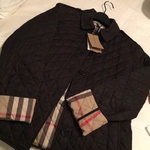 Burberry quilted jacket